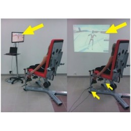 Fotel do ćwiczeń oporowych kończyn górnych i dolnych
