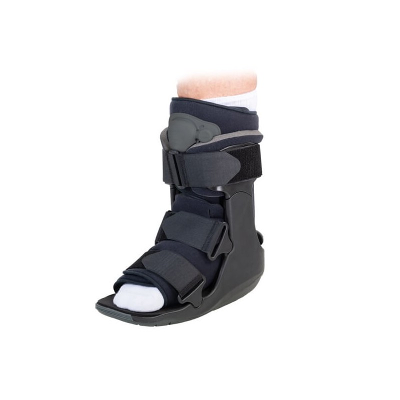 But ortopedyczny niski– profesjonalne zabezpieczenie stopy, pompka powietrzna